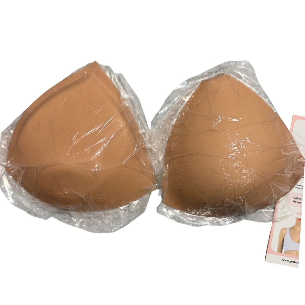 BOOMBA Invisible Lift Inserts Beige Medium D E Cup Double Sided Adhesive Pads